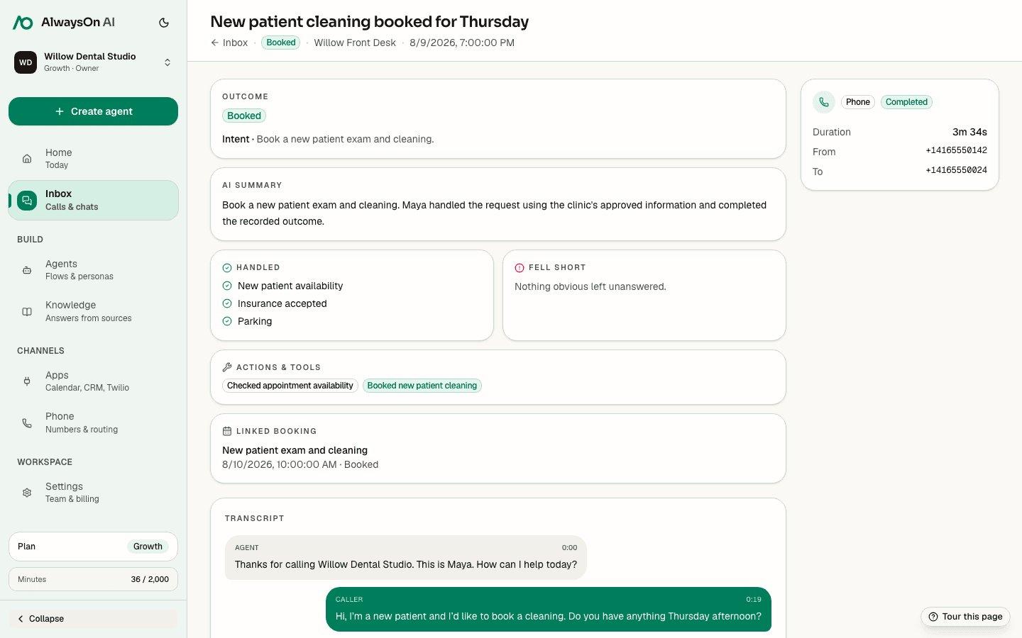 hiify.ai review screen